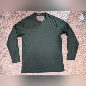 Nike Pro Men's Dark Green Long Sleeve Tee